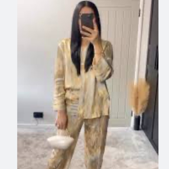 𝗡𝗪𝗧 𝗭𝗮𝗿𝗮 • Straight Leg Tie-Dye Pants - Picture 8 of 16